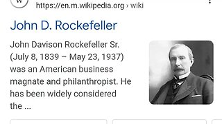 THE FIRST AMERICAN LEGENDARY JOHN D ROCKEFELLER John Davison Rockefeller Sr. (1839 –1937)