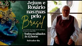 Jejum e Rosário pelo Brasil - Convite do Pe. Jahir