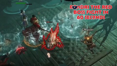 Diablo Immortal (Rhodri The Red BOSS FIGHT In 60 Seconds) #Shorts