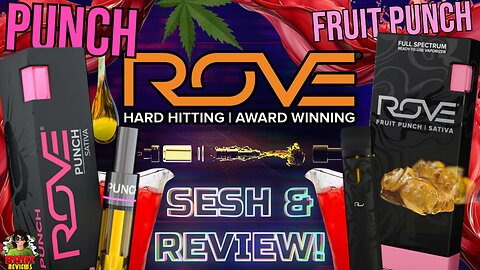 ROVE MELTED DIAMONDS POD & DISTILLATE CART Sesh & Review! // FRUIT PUNCH & PUNCH (S)