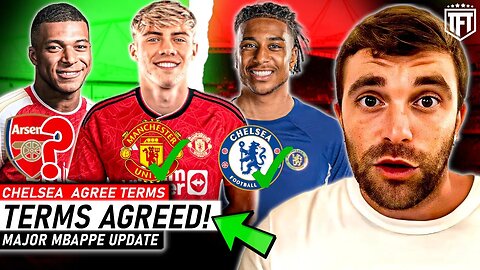 TERMS AGREED! Hojlund to Man United CLOSE⌛ Olise to Chelsea AGREEMENT📝Mbappe Update✅ Kane £100m BID