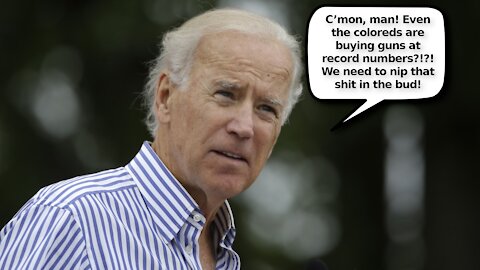 Biden Attacks Second Amendment as Record Numbers of Americans are Buying Firearms, Especially Blacks