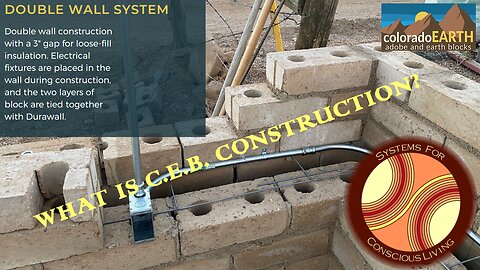 C.E.B. (Compressed Earth Block) Construction with Lisa Morey, of Colorado Earth