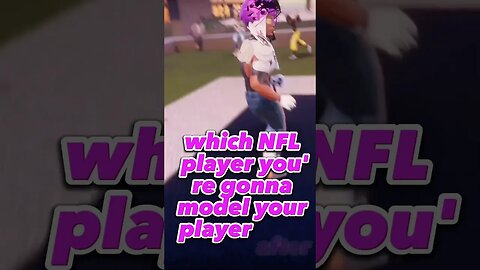 Comment which NFL plauer youre going to model your player after!! #esgfootball #esgfootball24