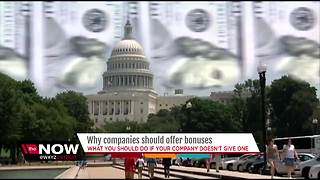 Why companies should offer bonuses