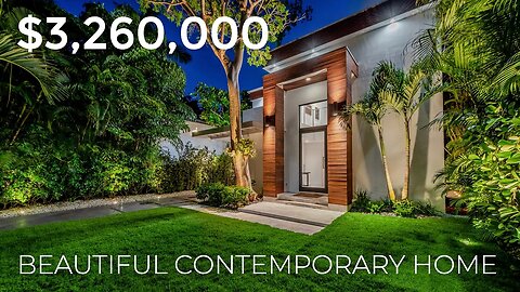 Check this UNIQUE Contemporary Home in the heart of South Coconut Grove