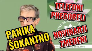 ŠOKANTNO-TELEFONI PREGORELI Preden je volilna komisija odločila ob 13.00, so novinarji pisali o tem!