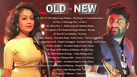 Old Vs New BollywMashupshup Songs - - Romantic Mashup, Kuhu Gracia Mashup