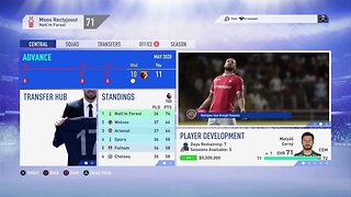 Nottingham Forest S:10 2027-2028 EPL Match 36 VS Brighton (20-14-1)