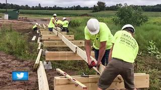 General Cone Fitness Trail is under construction