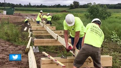 General Cone Fitness Trail is under construction