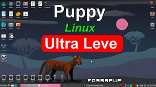 Puppy Linux pequena distro que roda na memória. Bastante completo. Para Computadores Antigos e Novos