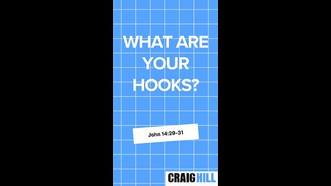 Does Satan know your hooks? | John 14:29-31