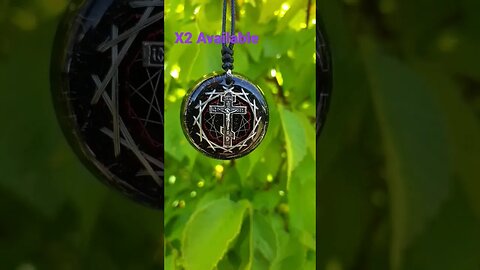 Orthodox Christian Cross ORGONITE Pendants- VORTEX COIL- Email us: sasorgonite1@gmail.com