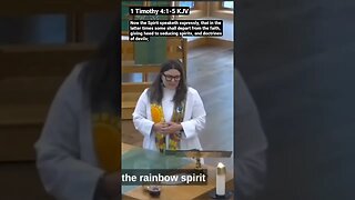 Gay Church recites the sparkle creed.