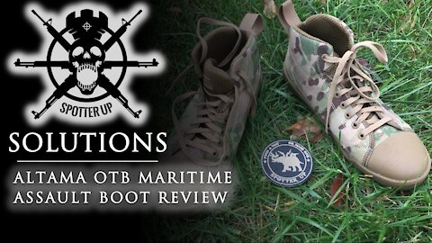 Altama OTB Maritime Assault Boot First Impressions. Full review at Spotterup.com