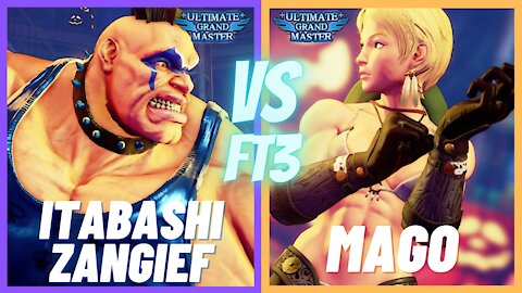 SFV 🌟 Itabashi Zangief (Abigail) vs Mago (Cammy) FT3 🌟 SF5
