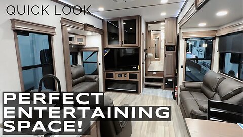 QUICK LOOK - Rear Kitchen with 1.5 Baths & Spacious Shower! 2023 Alliance Paradigm 382RK Fifth Wheel