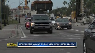 150 people move to Tampa Bay a day, congesting bay area roads