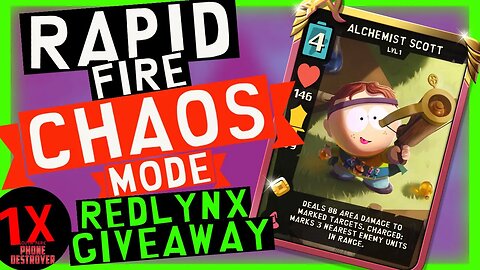 🍆Rapid Fire Chaos Mode with Redlynx Giveaway | South Park Phone Destroyer