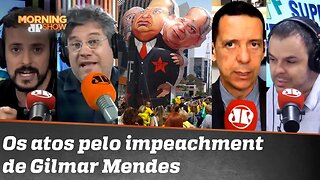 Bancada discute manifestação pelo impeachment de Gilmar Mendes