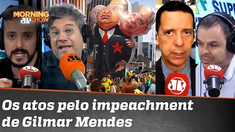 Bancada discute manifestação pelo impeachment de Gilmar Mendes