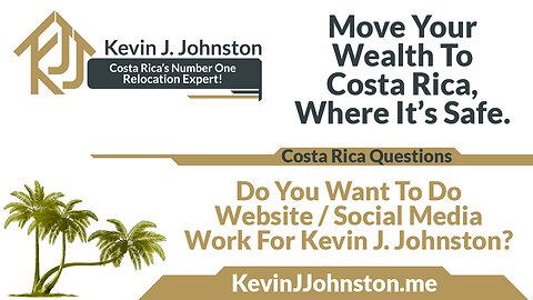 Do You Want To Do Website Work or Social Media Marketing Work For Kevin J. Johnston?