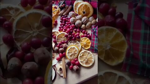 Dry Winter Fruit Garland