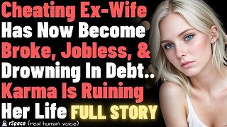 Cheating Ex-Wife is Now BROKE, Jobless, & Drowning in Debt As Karma Destroys Her Life (FULL STORY)
