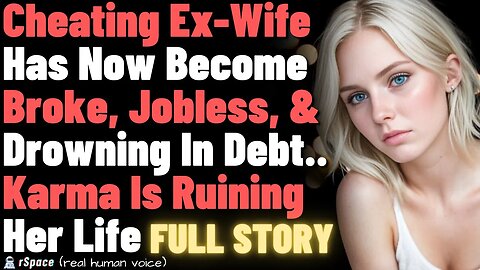 Cheating Ex-Wife is Now BROKE, Jobless, & Drowning in Debt As Karma Destroys Her Life (FULL STORY)