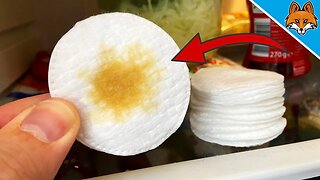 THEREFORE you should put Cotton Pads in the Refrigerator 💥 (really GENIUS) 🤯