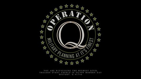 Q - THE PLAN TO SAVE THE WORLD
