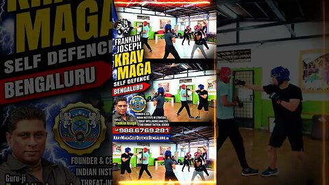 Krav Maga Bengaluru (Self Defense) Franklin Joseph for all Men, Women, Teen & Kids #KravMaga #Shorts