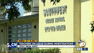 Southwest Middle teachers on leave during investigation