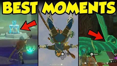 BEST TEARS OF THE KINGDOM BUILDS & FUNNY MOMENTS! Zelda Totk Highlights #6