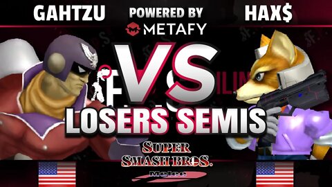 FPS4 Online - Revenge | Gahtzu (Captain Falcon) vs. EMG | Hax$ (Fox) - Melee Losers Semis