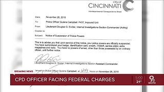 Feds: Cincinnati officer outed undercover colleague, lied to federal agents