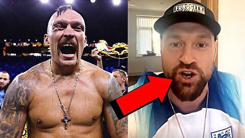 Tyson Fury Screaming BRUTAL INSULTS At Oleksandr Usyk