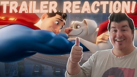 DC LEAGUE OF SUPER-PETS - Official Trailer Reaction!