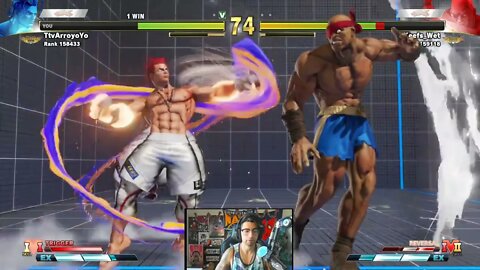 Sagat Raged Because My Luke Was Just Too Good?? #shorts #sfv #rage