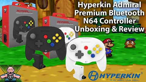 Should You Buy the Hyperkin Admiral Premium N64 Wireless Bluetooth Controller Unboxing and Review