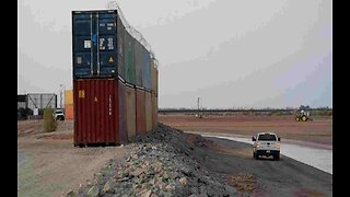 Arizona Rejects Biden Order To Remove Shipping Containers on Border