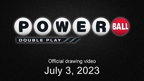 Powerball Double Play drawing for July 3, 2023