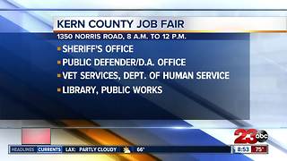 Kern County offices looking for new employees during job fair