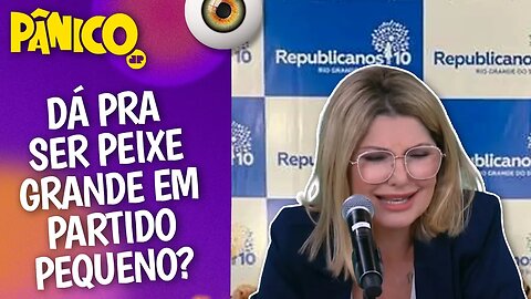 Antonia Fontenelle: 'TEM MUITO LIXÃO NO PL, ENTÃO OPTEI POR ME CANDIDATAR PELO REPUBLICANOS'