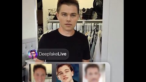 Apple Vision Pro Deepfake app concept