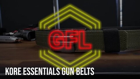 Kore Essentials Belts (WHY YOU NEED A GUN BELT)