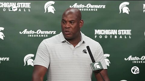 Mel Tucker pleased with QB competition on first day of MSU fall camp