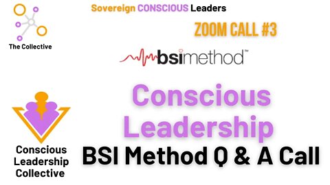 3. Conscious Leadership BSI Method Q & A Call