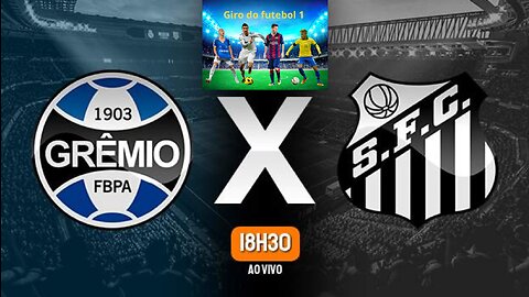 Grêmio x Santos Brasileirão Série A 16/04/2023